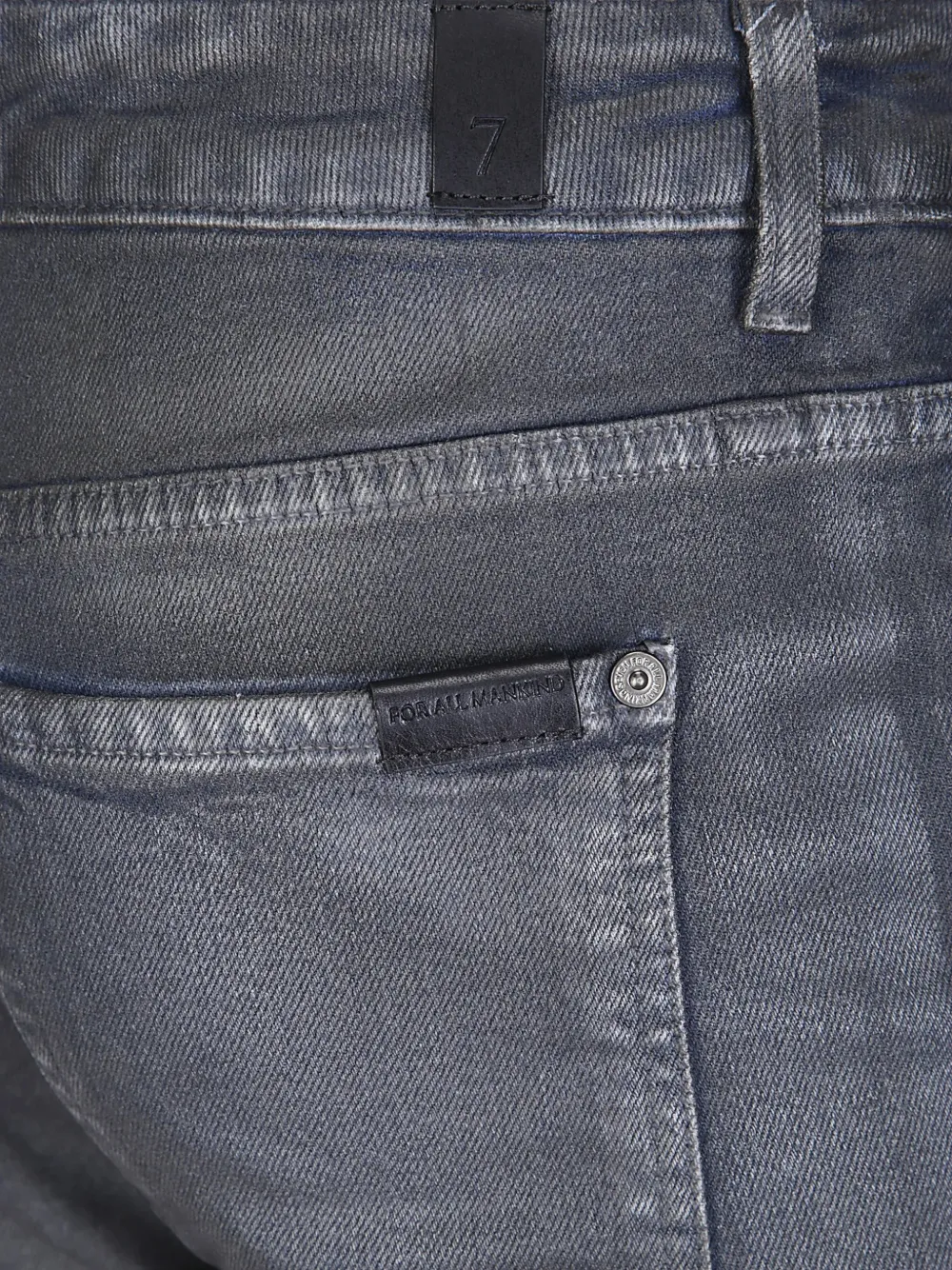 7 For All Mankind Y2K skinny jeans Grijs