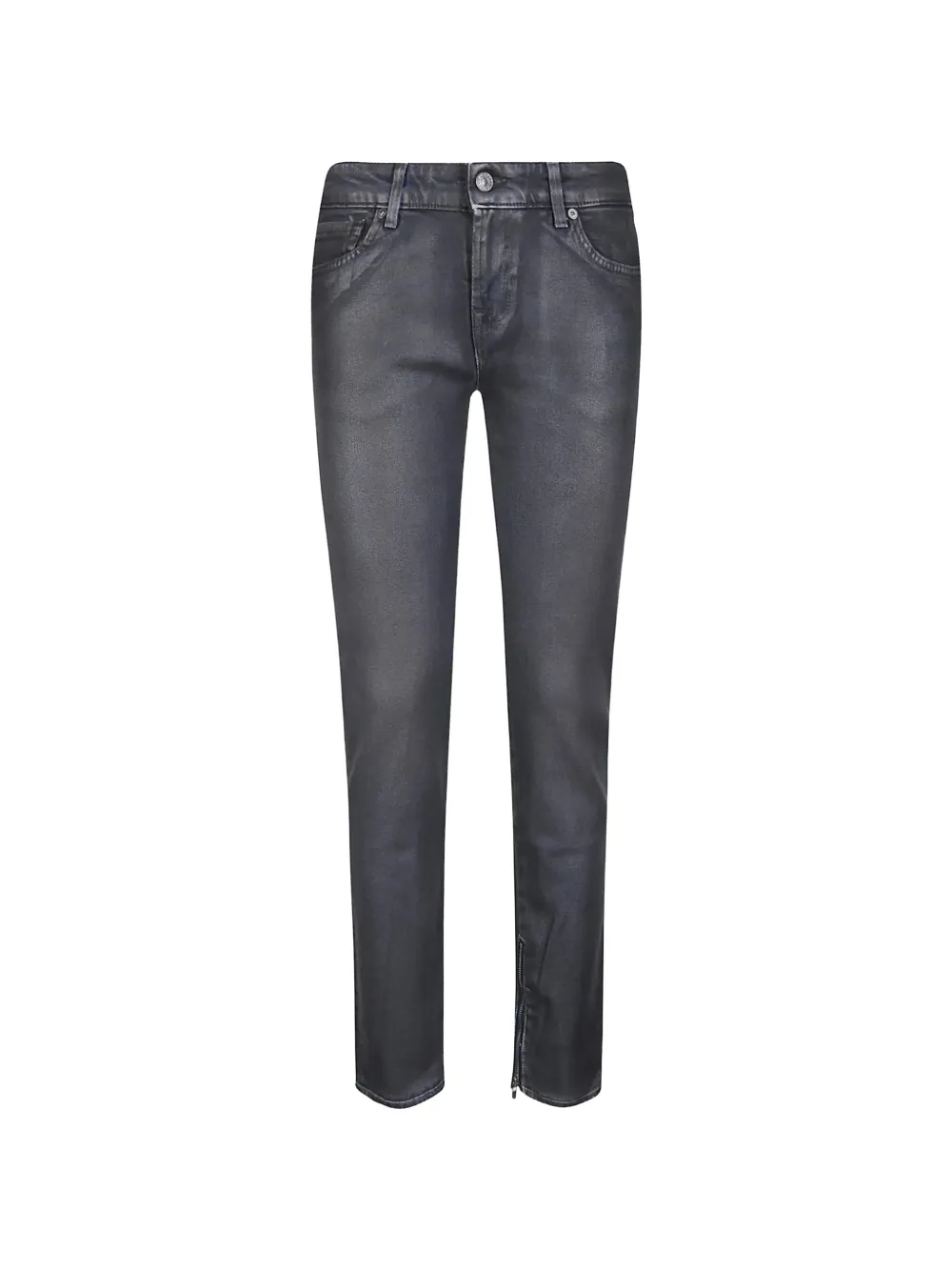 7 For All Mankind Y2K skinny jeans - Grigio