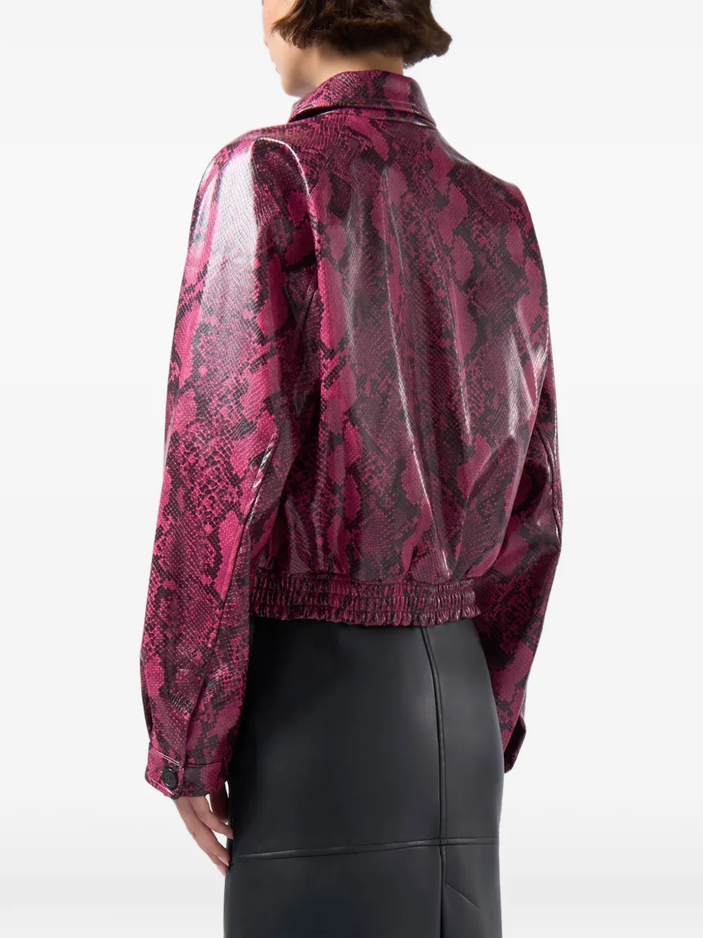 GCDS python-effect jacket Roze