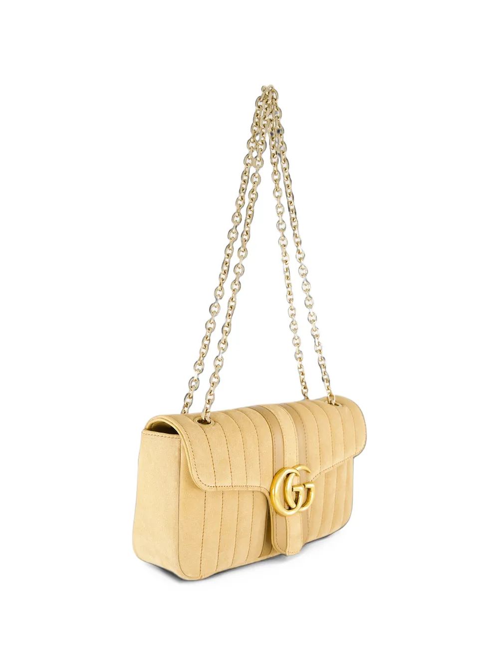 Gucci GG Marmont schoudertas Beige