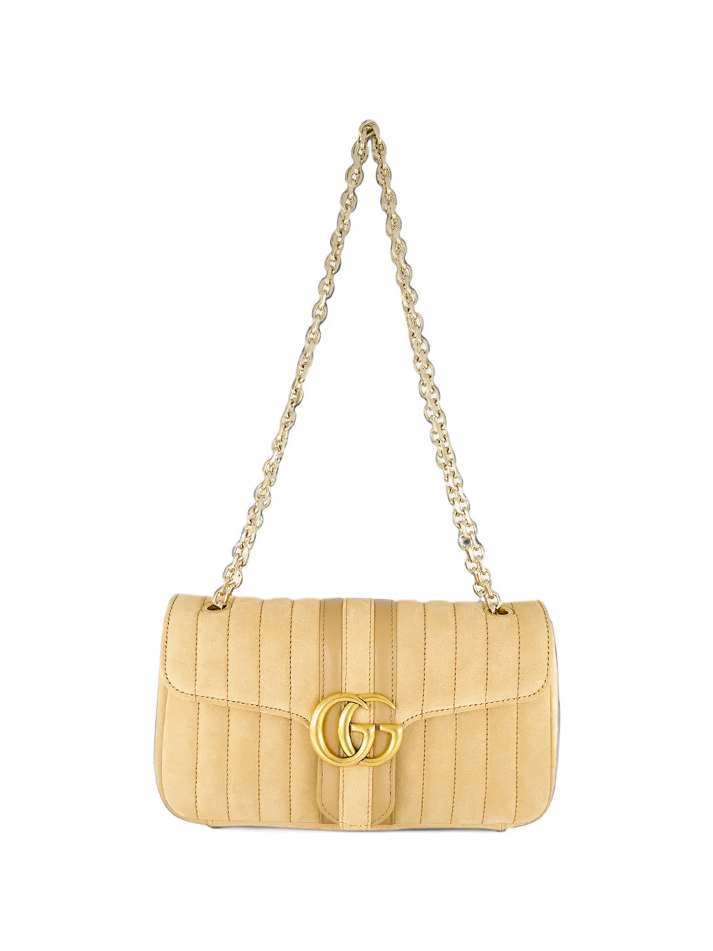 Gucci GG Marmont schoudertas Beige