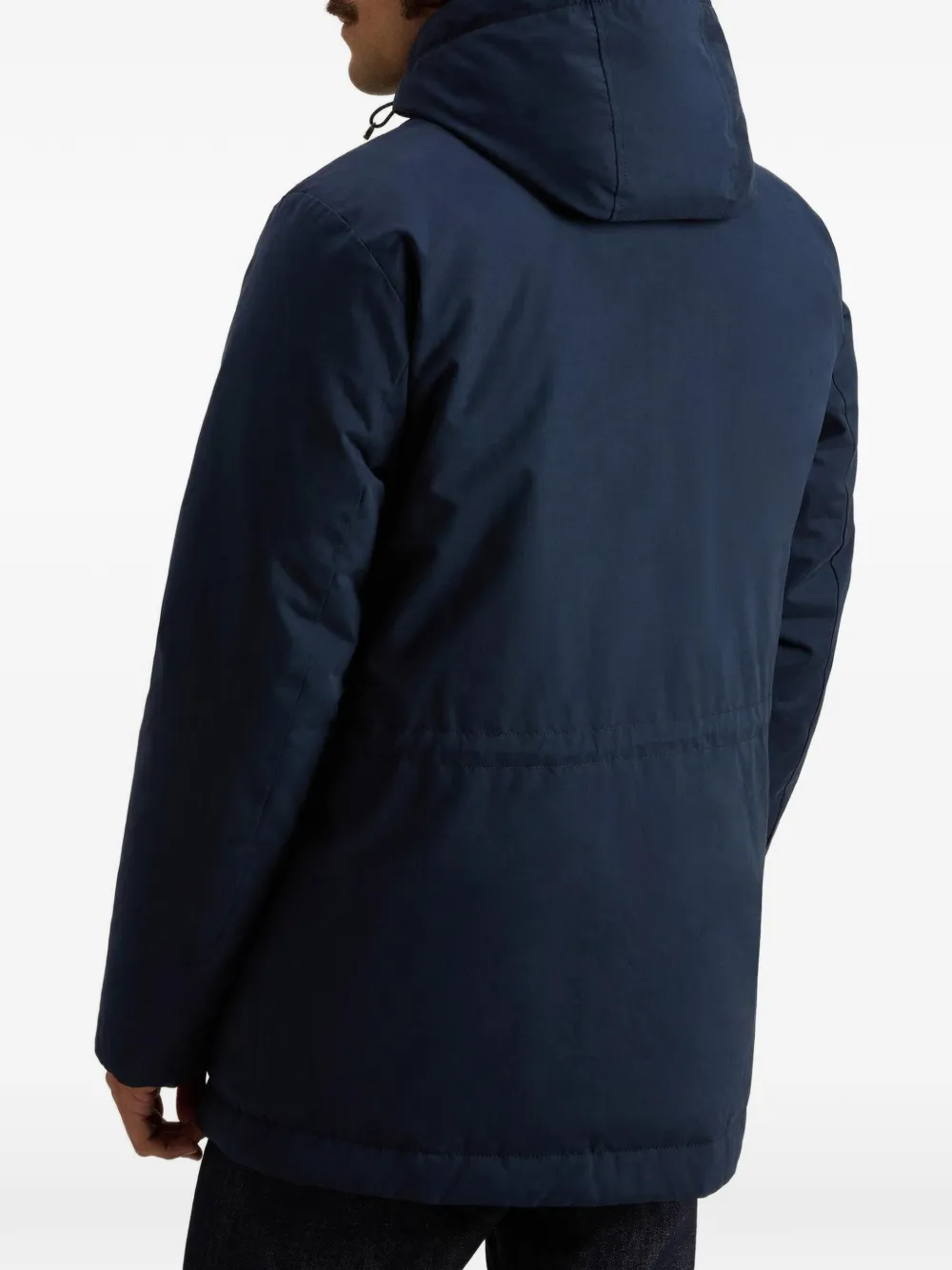 Woolrich Mountain Cloth parka Blauw