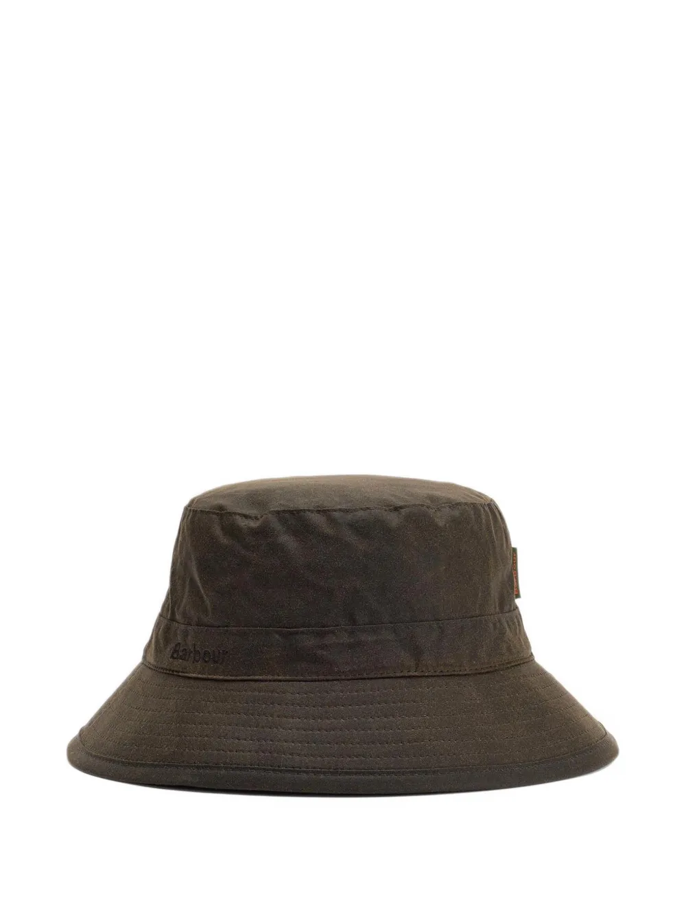 Barbour waxed bucket hat - Braun