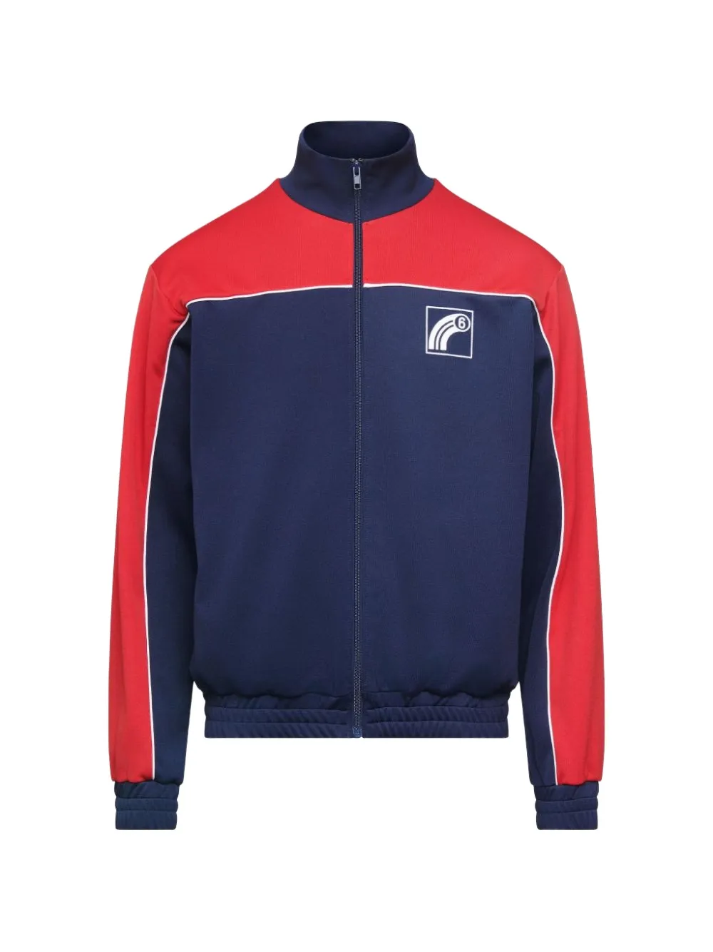 MM6 Maison Margiela Anagram track jacket - Blau