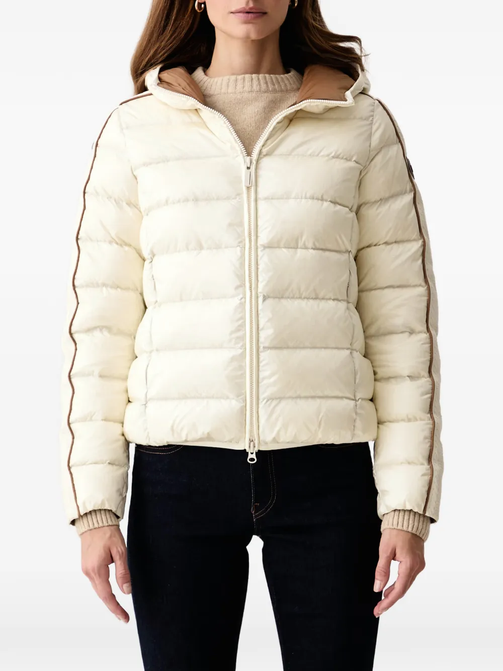Colmar Heritage hooded puffer jacket Wit