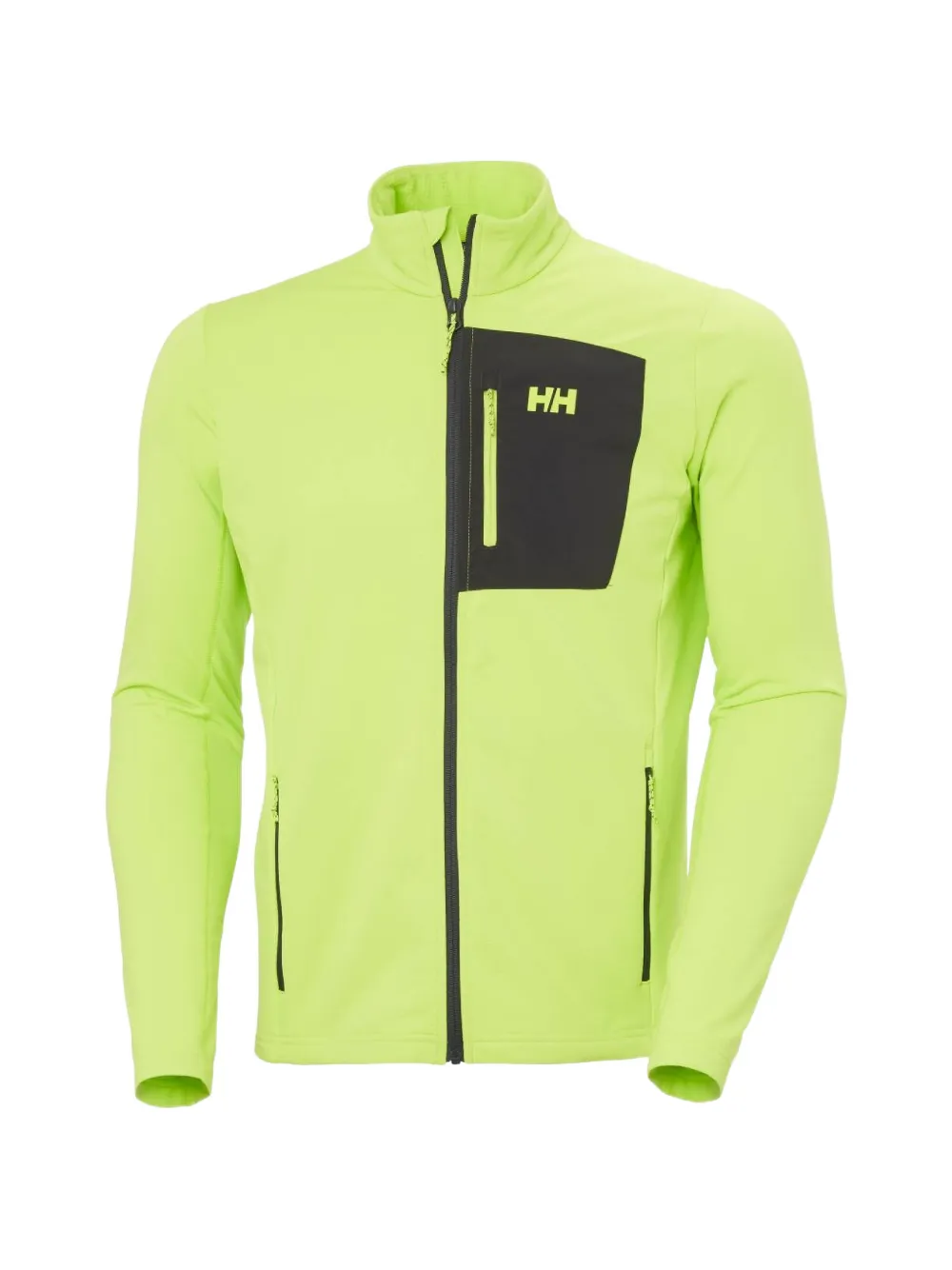 Helly Hansen Versalite sweater met vlakken en rits Groen