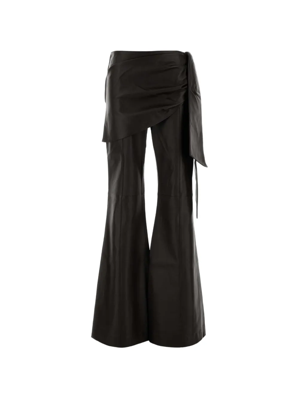 ZIMMERMANN Valiant leather trousers Bruin