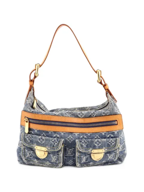 Louis Vuitton Pre-Owned Baggy Handbag Denim PM hobo bag