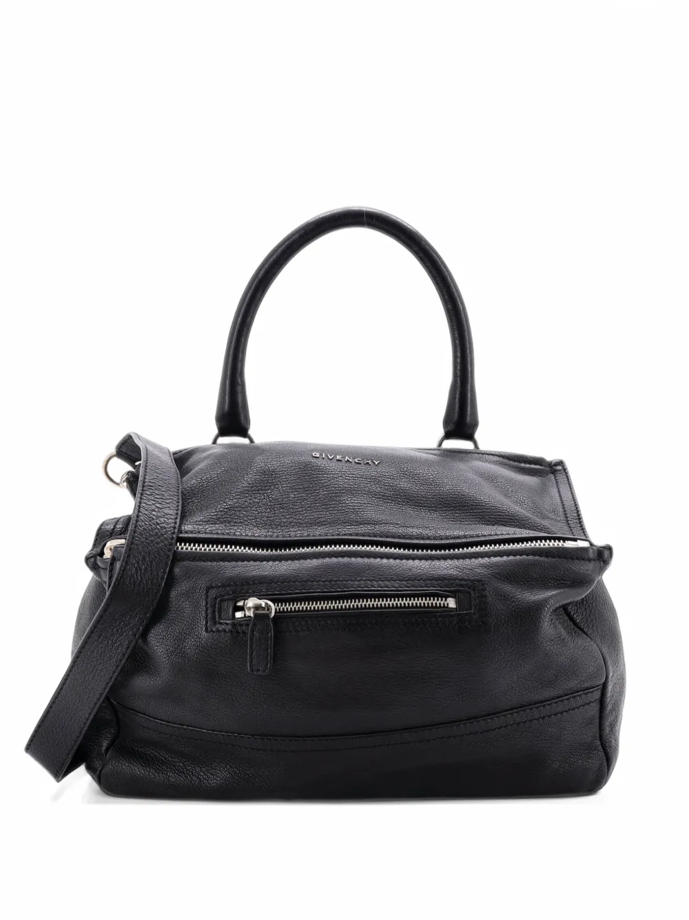 Givenchy Pre-Owned Pandora Bag Leather Medium shoulder bag - Nero