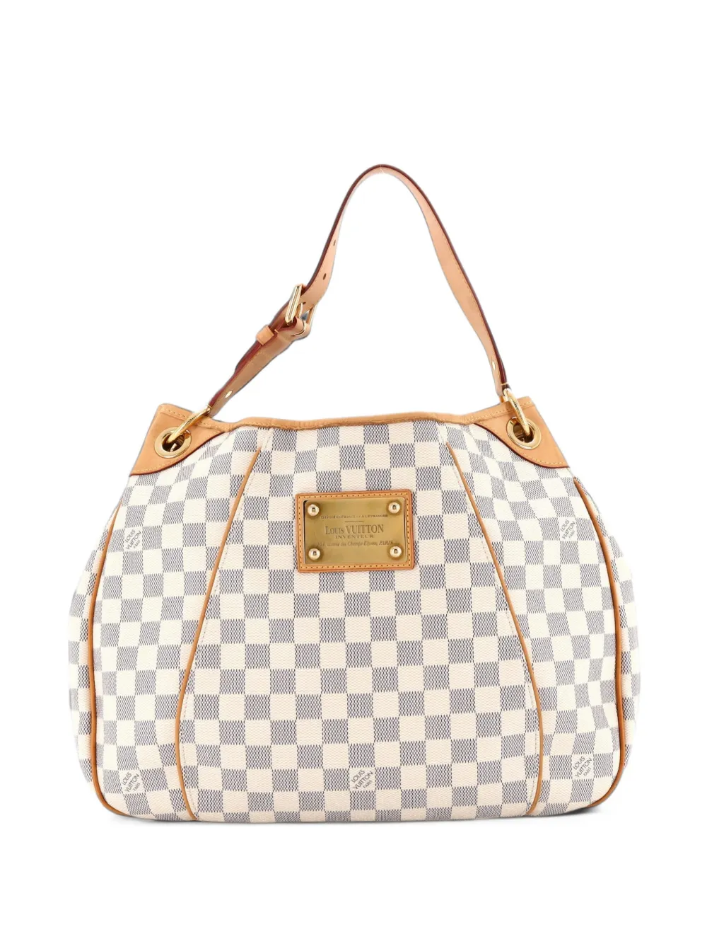 Louis Vuitton Pre-Owned Galliera Handbag Damier PM hobo bag - White