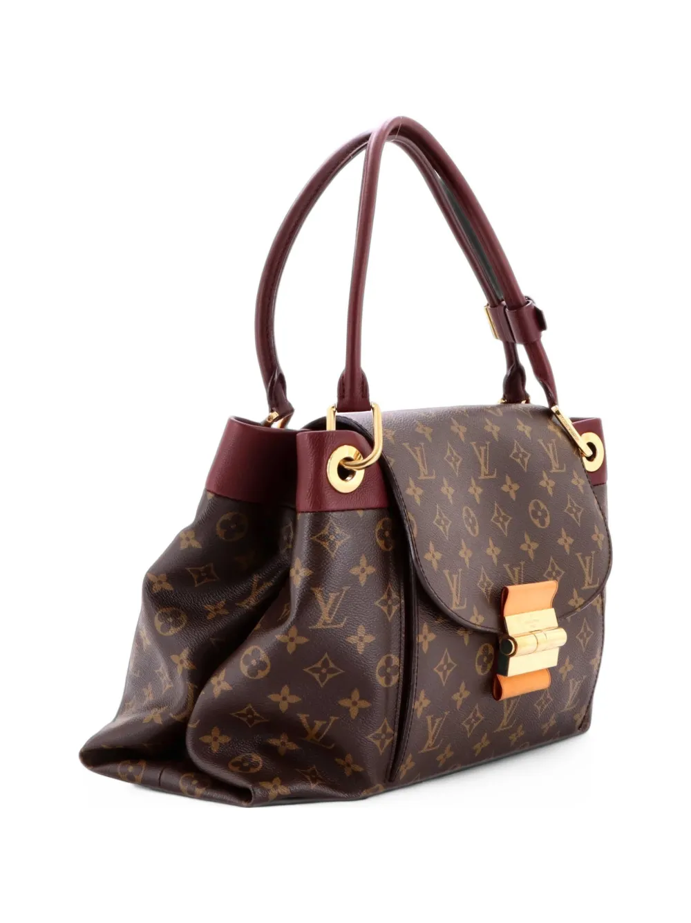Louis Vuitton Pre-Owned Olympe Handbag Monogram Canvas shoulder bag - Brown
