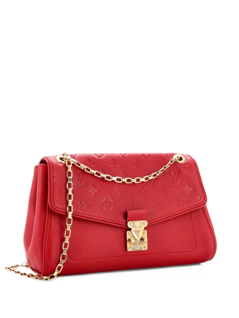 Louis Vuitton Pre-Owned Saint Germain Handbag Monogram Empreinte Leather PM shoulder bag - Red
