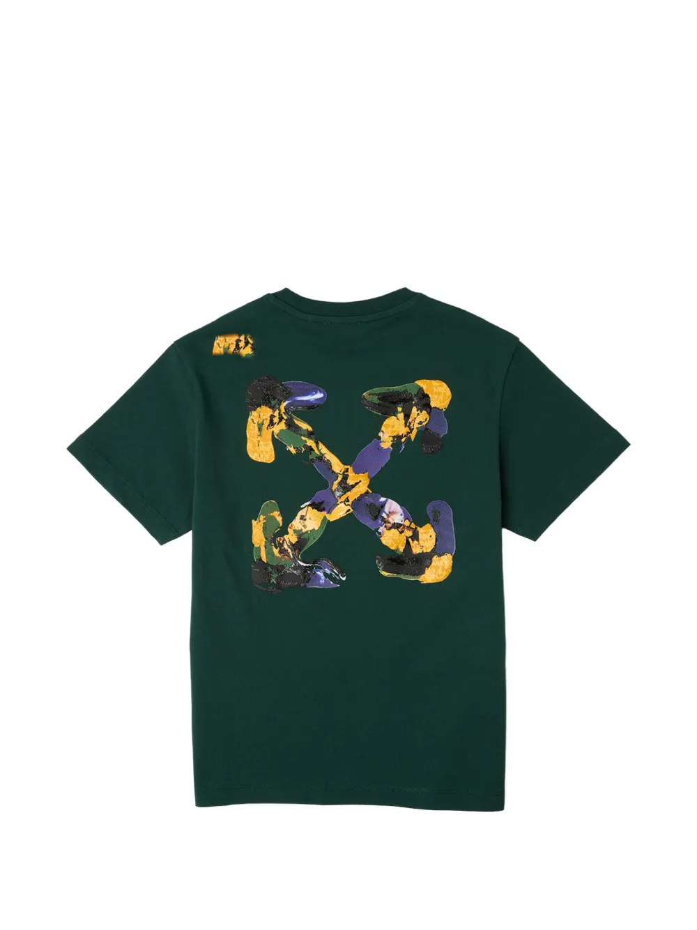 Off-White Kids Arrows-print T-shirt Zwart