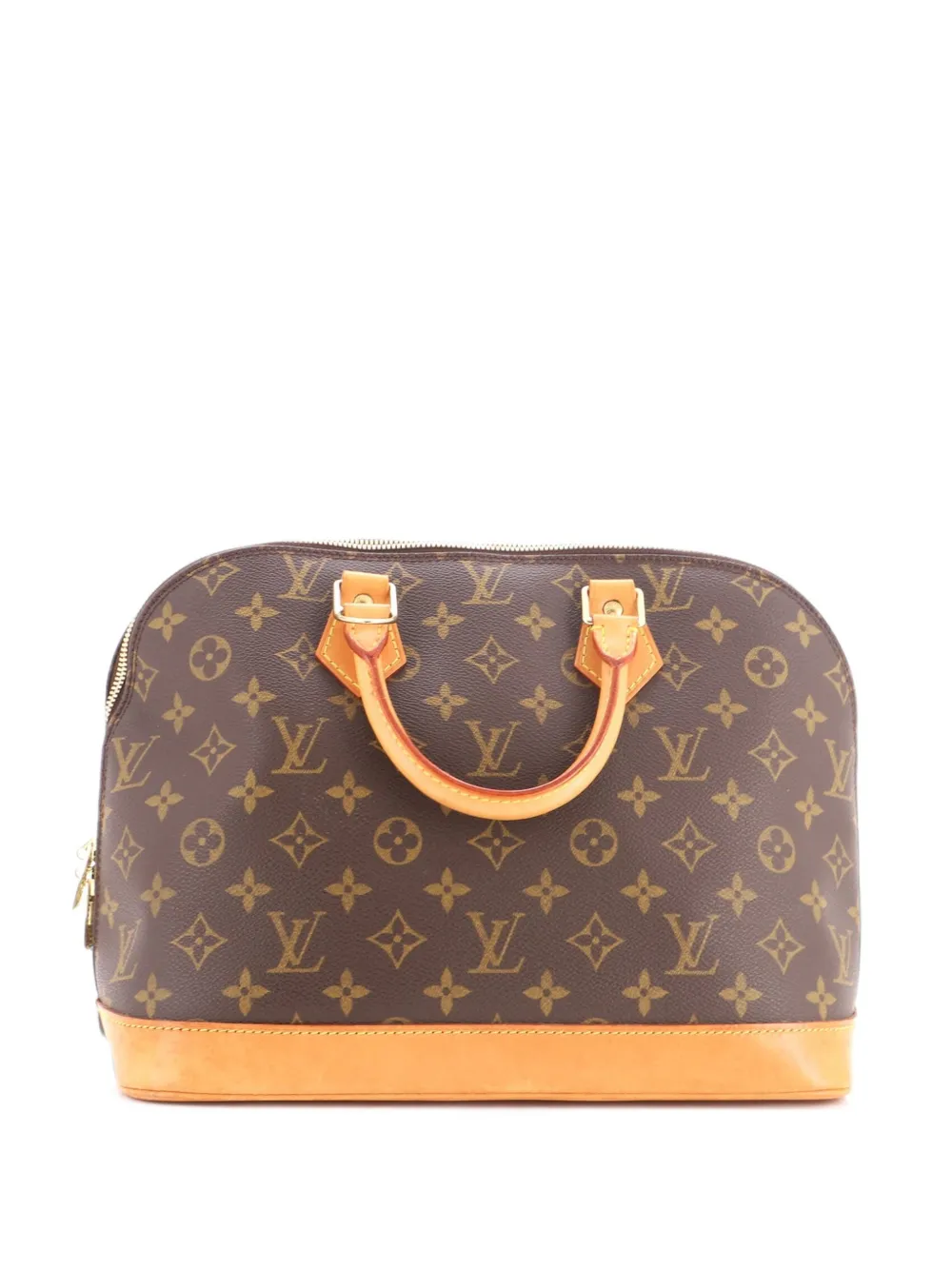 Louis Vuitton Pre-Owned Alma Handbag Monogram Canvas PM satchel - Braun