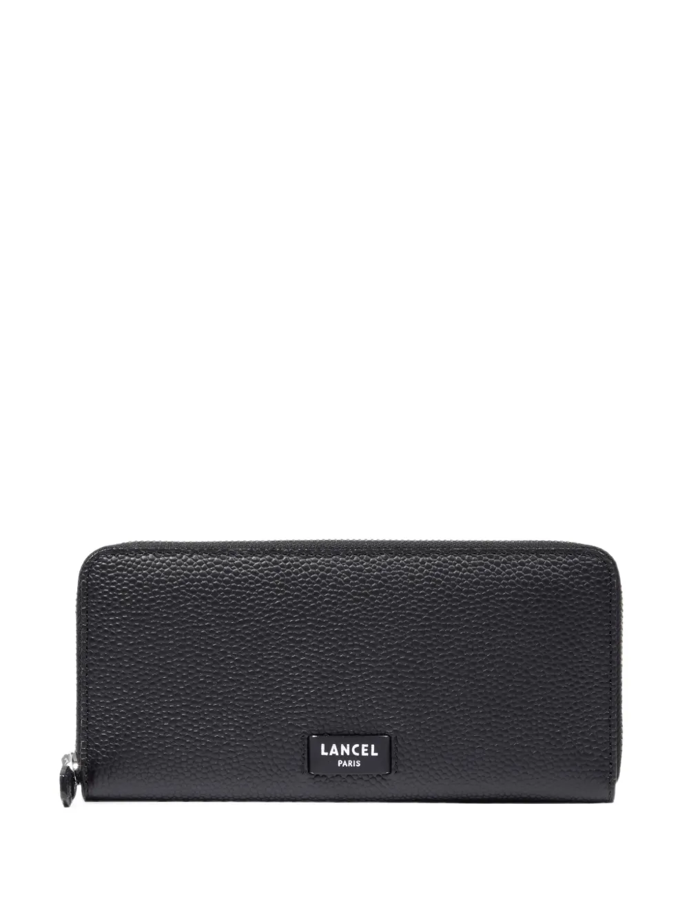 Lancel grained leather wallet - Nero