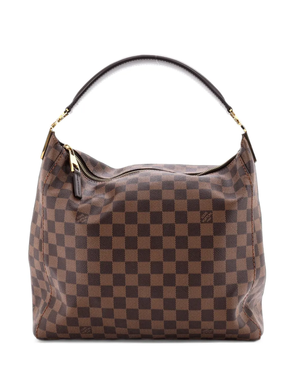 Louis Vuitton Pre-Owned Portobello Handbag Damier PM hobo bag - Brown