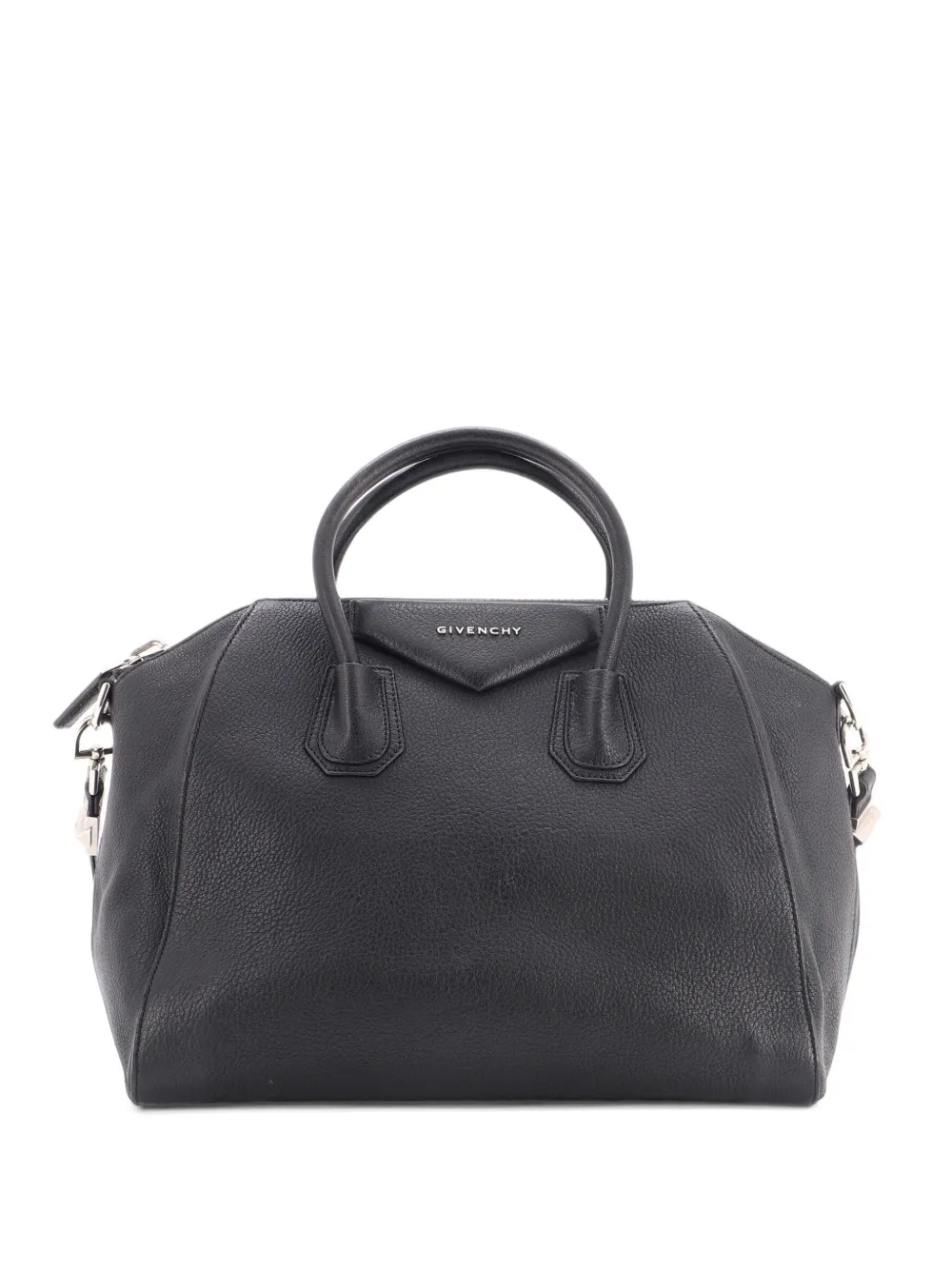 Givenchy Pre-Owned Antigona Bag Leather Medium satchel - Nero