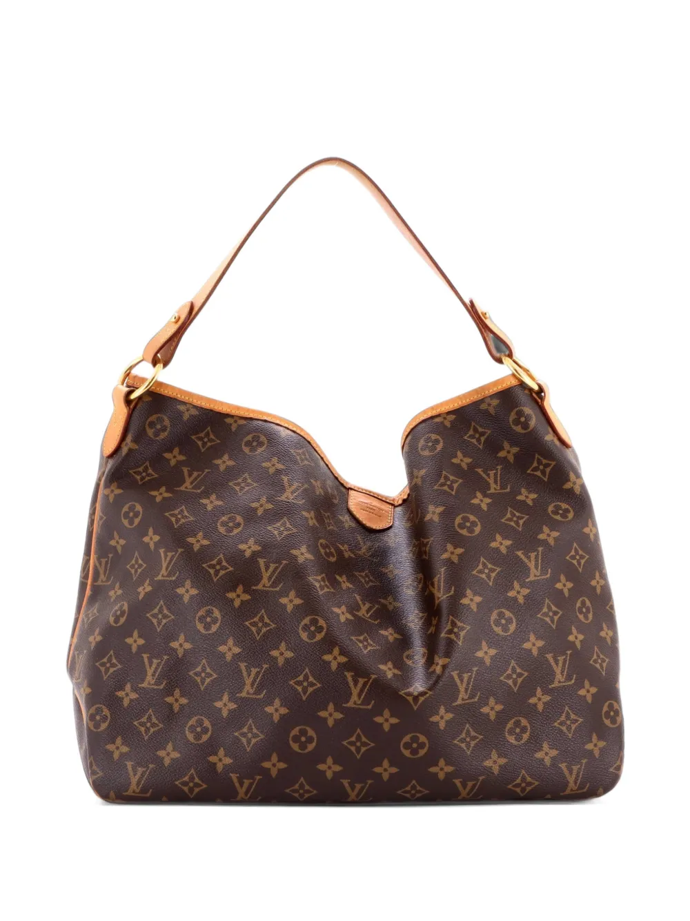 Louis Vuitton Pre-Owned Delightful Handbag Monogram Canvas MM hobo bag - Braun