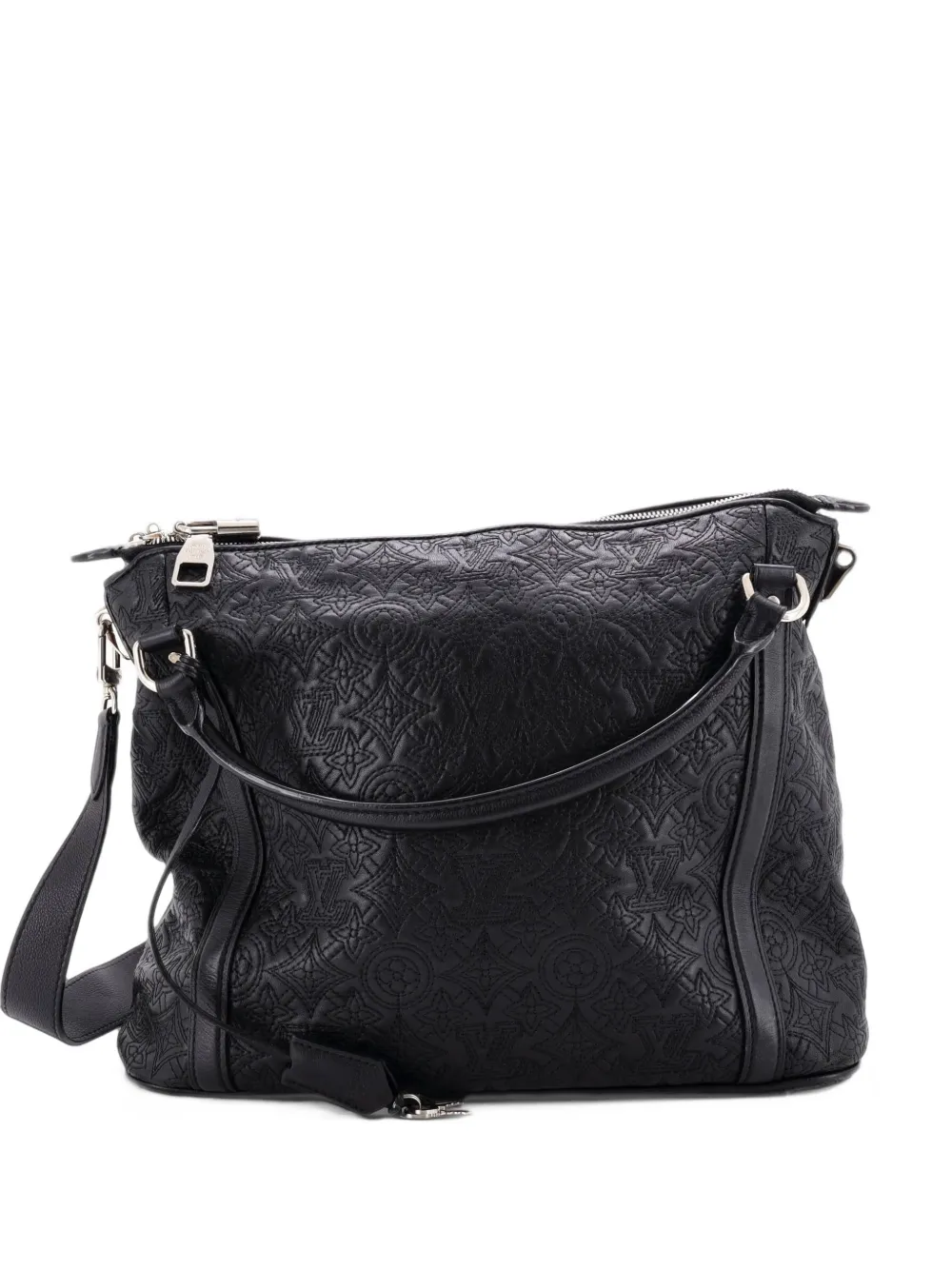 Louis Vuitton Pre-Owned Antheia Ixia Handbag Leather PM satchel - Schwarz