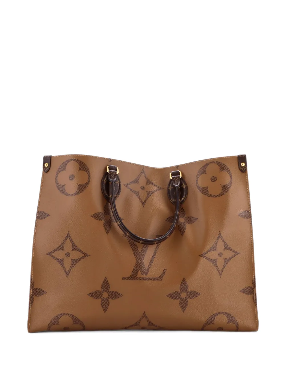 Louis Vuitton Pre-Owned OnTheGo Reverse Monogram Giant GM tote bag - Marrone