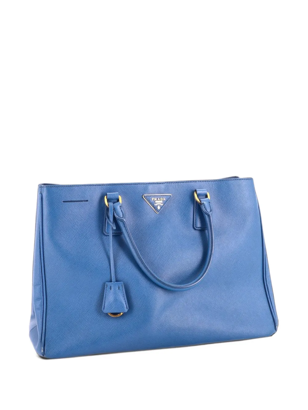 Prada Pre-Owned Lux Open Saffiano Leather Large tote bag - Blu