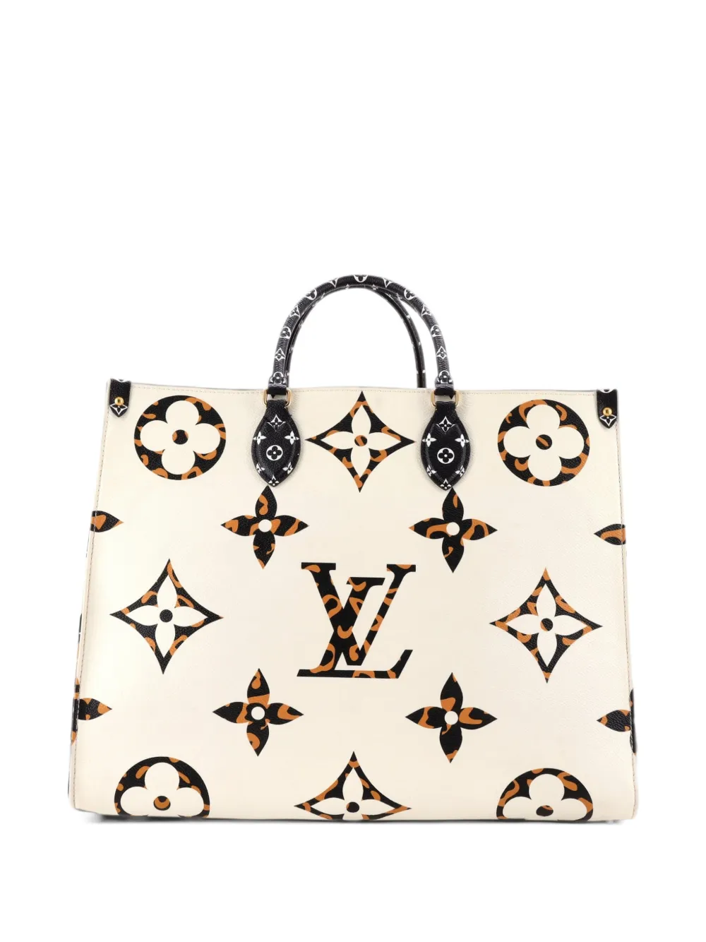 Louis Vuitton Pre-Owned OnTheGo Limited Edition Jungle Monogram Giant GM tote bag - Brown