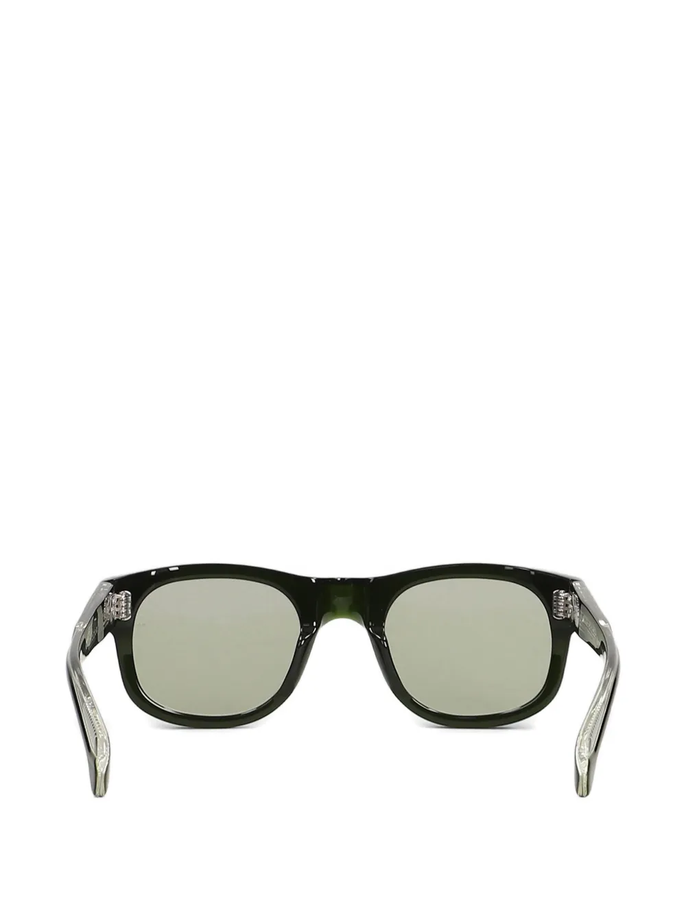Jacques Marie Mage Amilcar rectangle-frame sunglasses Groen