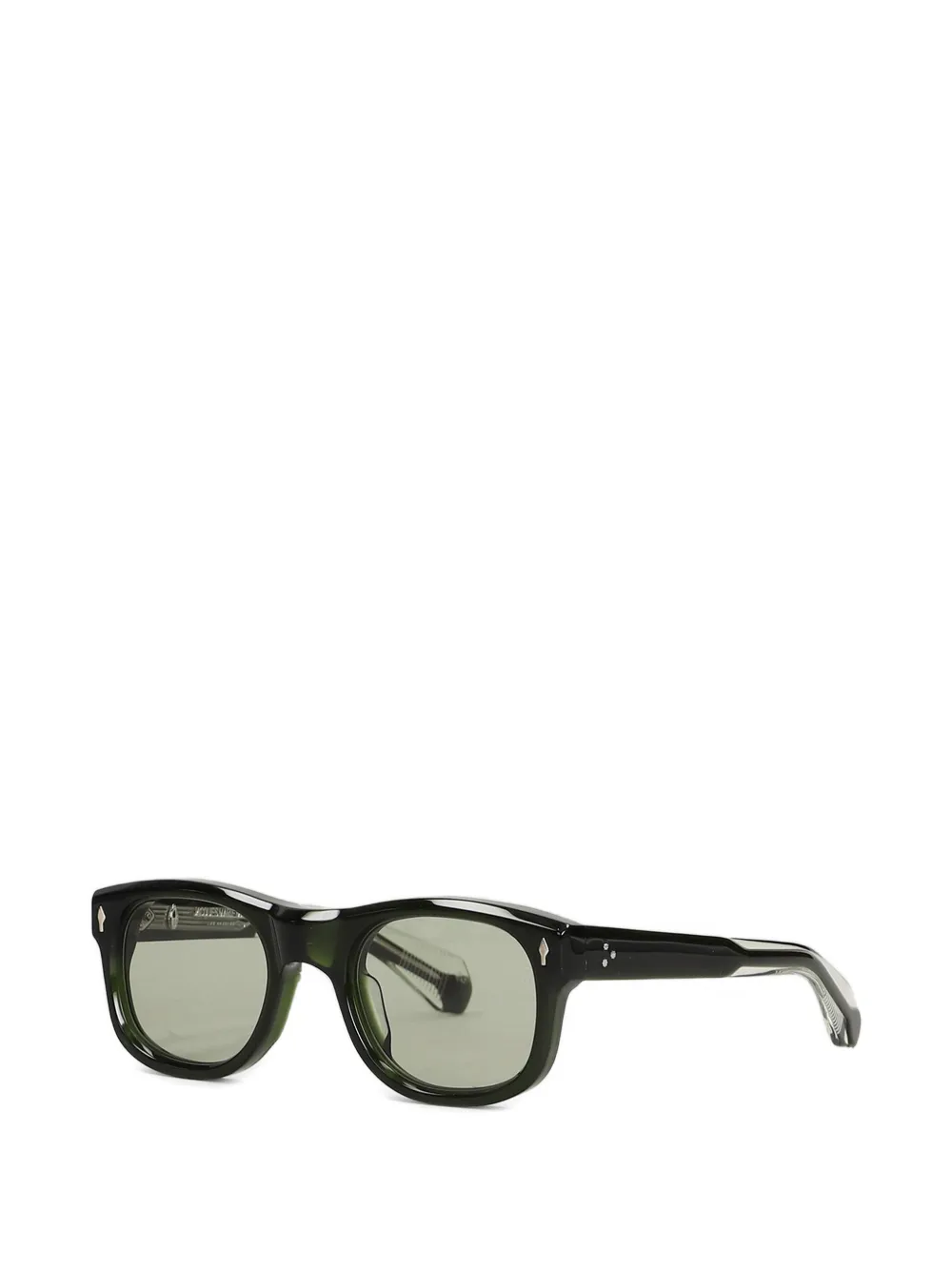 Jacques Marie Mage Amilcar rectangle-frame sunglasses Groen