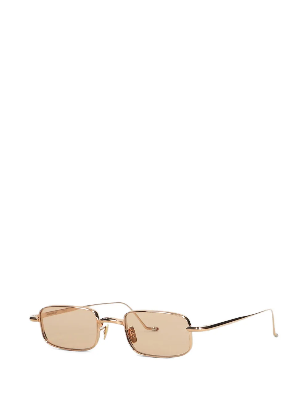 Jacques Marie Mage small Dusk rectangle-frame sunglasses Goud