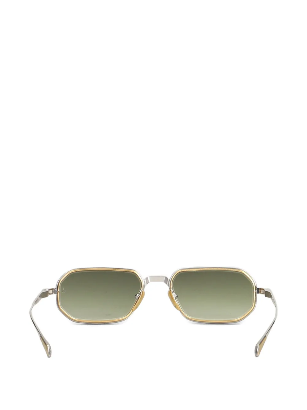 Jacques Marie Mage Squadron geometric-frame sunglasses Zilver