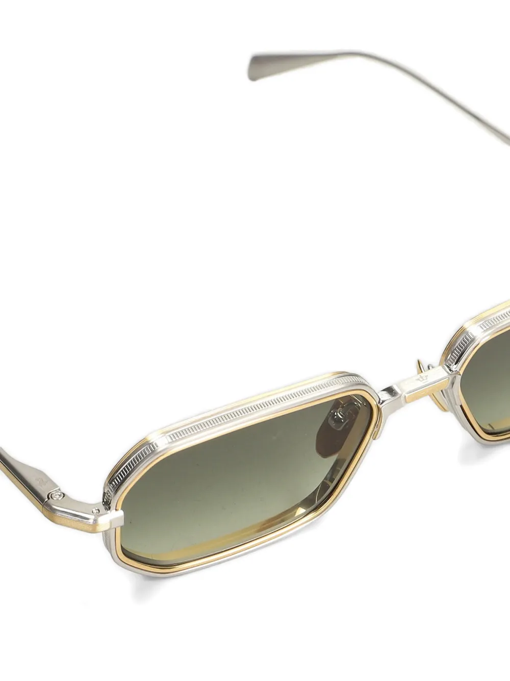 Jacques Marie Mage Squadron geometric-frame sunglasses Zilver