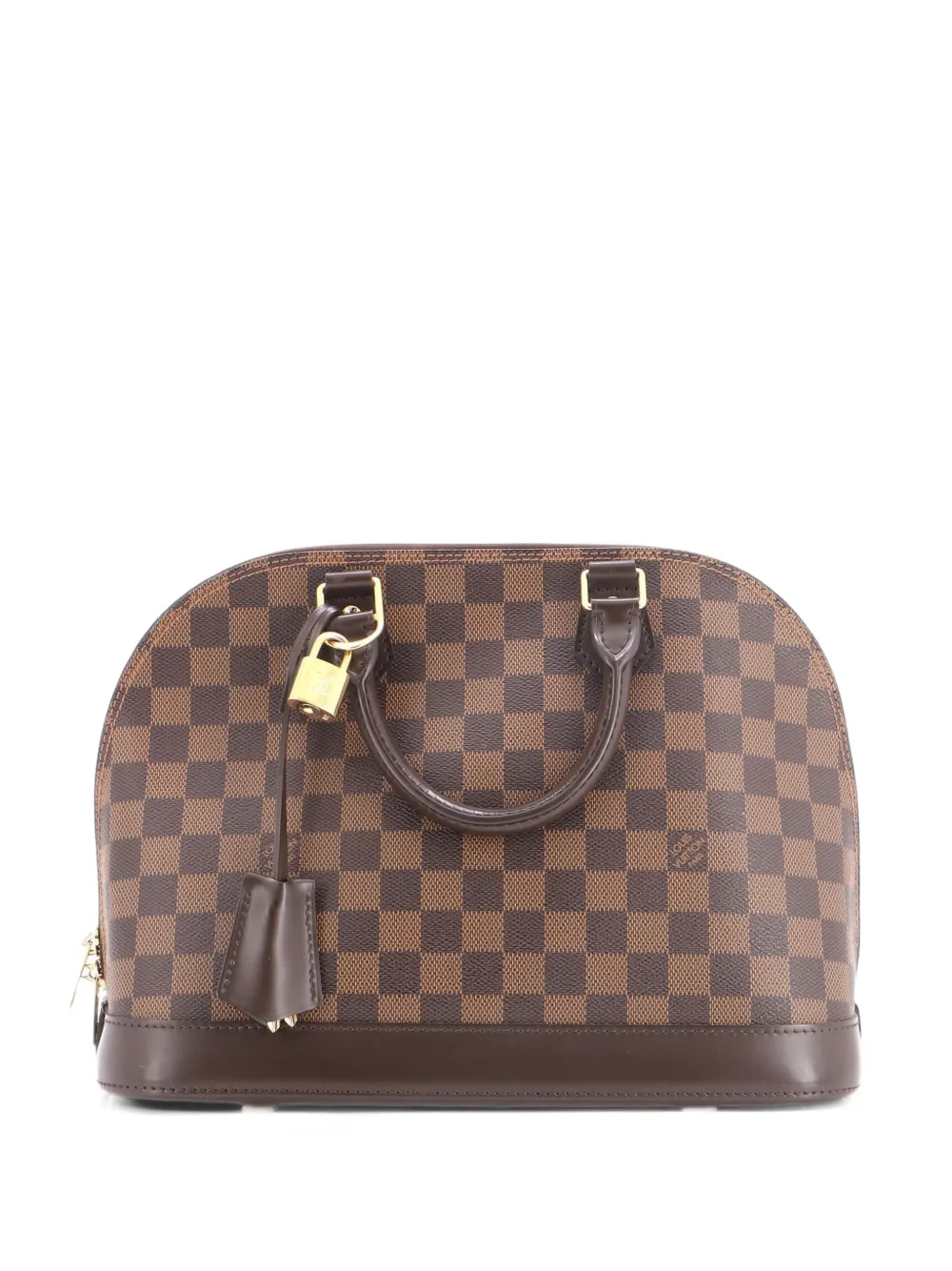 Louis Vuitton Pre-Owned Alma Handbag Damier PM satchel - Brown