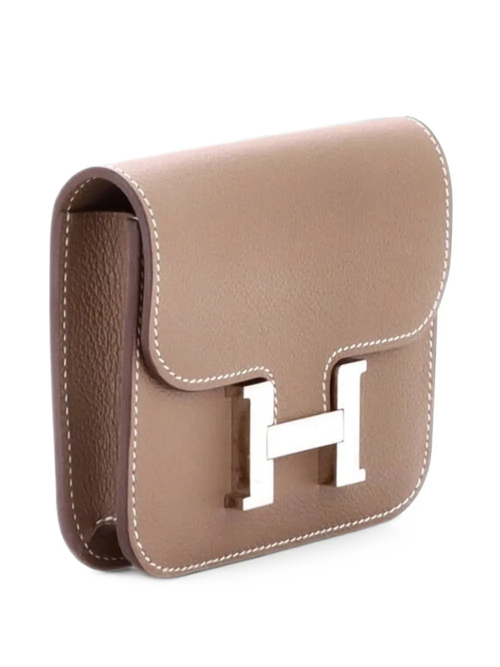 Hermès Pre-Owned Constance Slim Wallet Evercolor small wallets - Grau