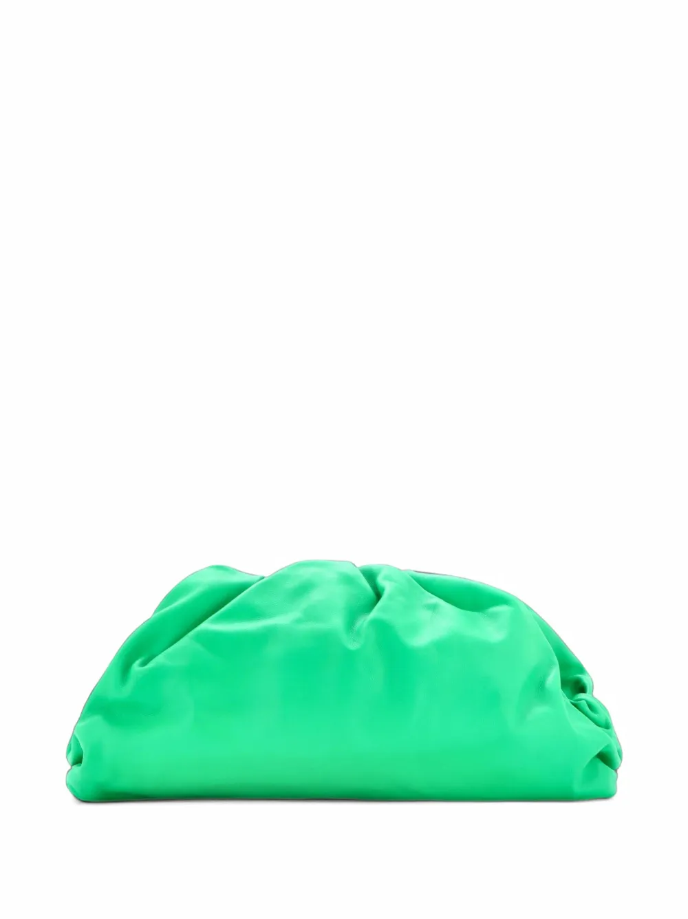 Bottega Veneta Pre-Owned The Pouch Leather Teen clutch bag - Green