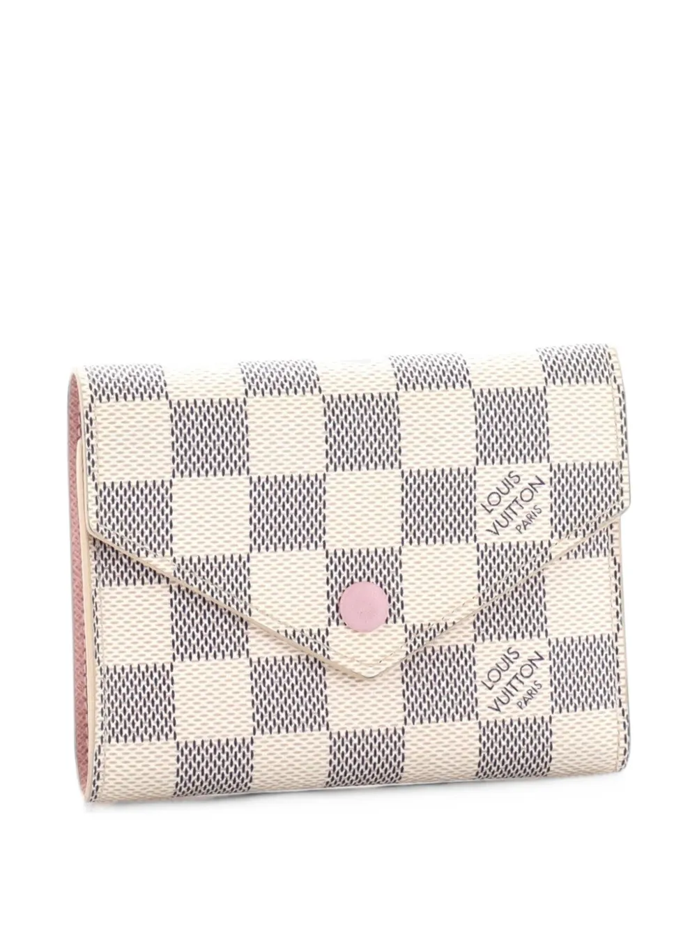 Louis Vuitton Pre-Owned Victorine Wallet Damier small wallets - White