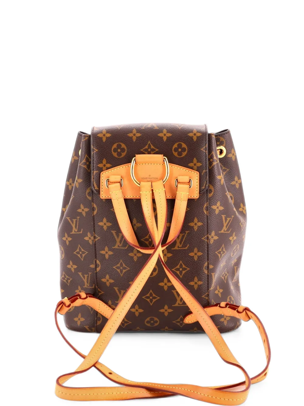 Louis Vuitton Pre-Owned Montsouris Monogram Canvas backpack - Braun
