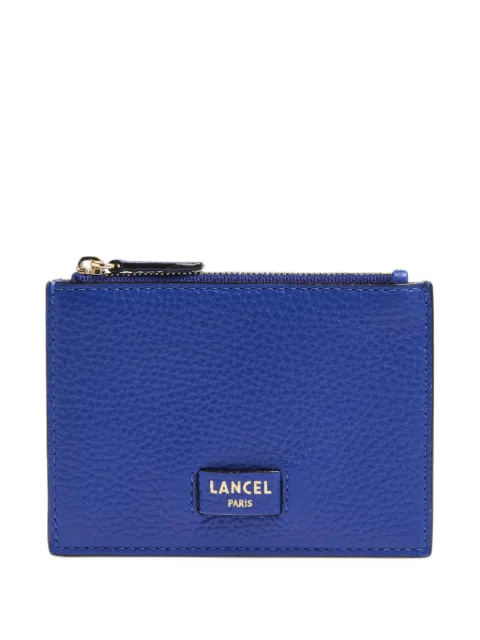 Lancel grained leather cardholder
