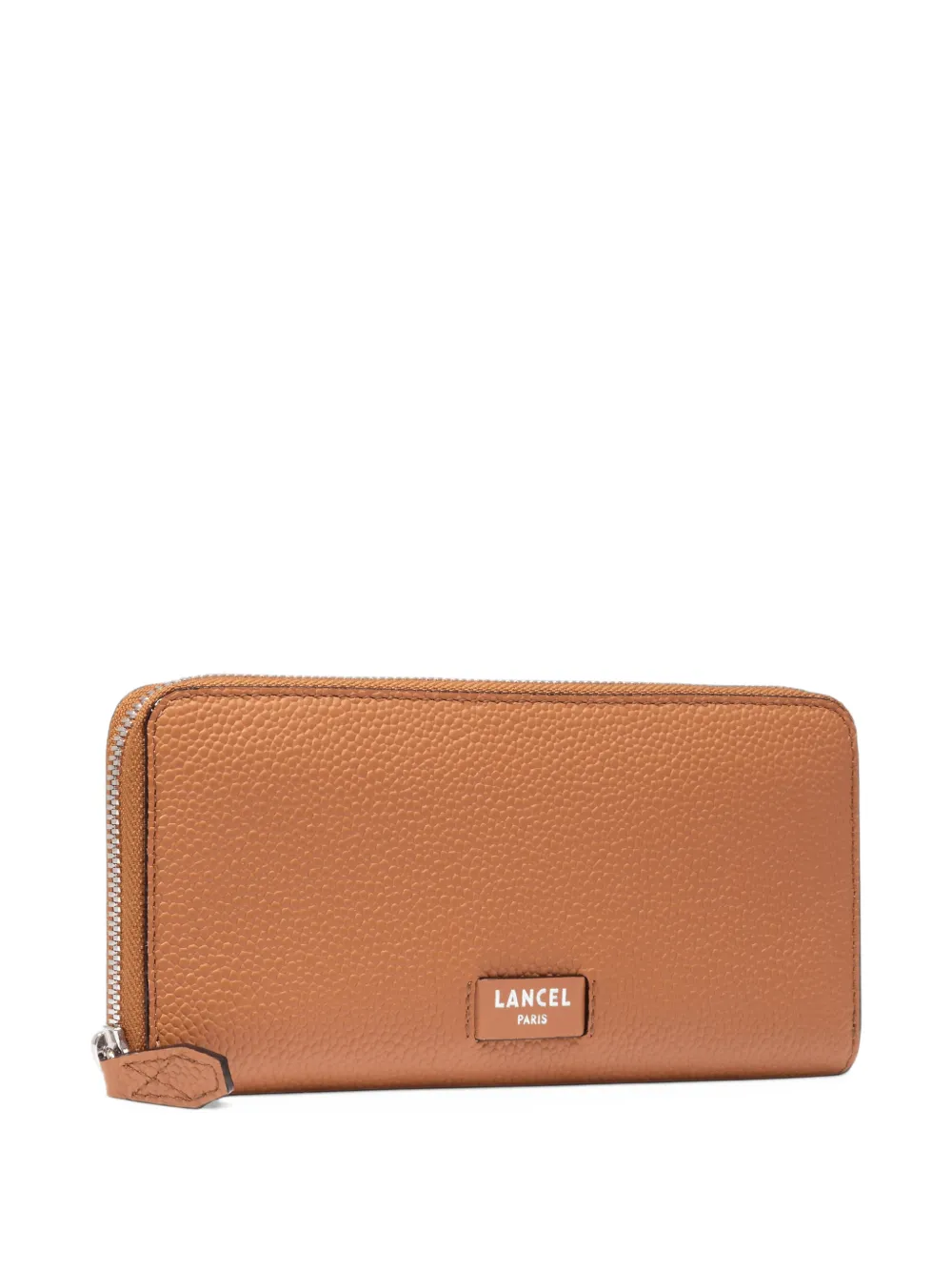 Lancel grained leather wallet Bruin