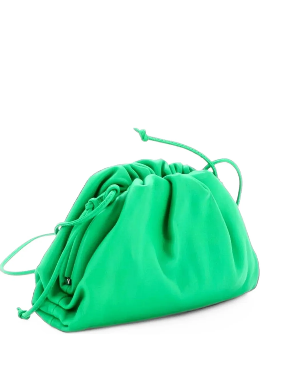Bottega Veneta Pre-Owned The Pouch Leather Mini crossbody bag - Green