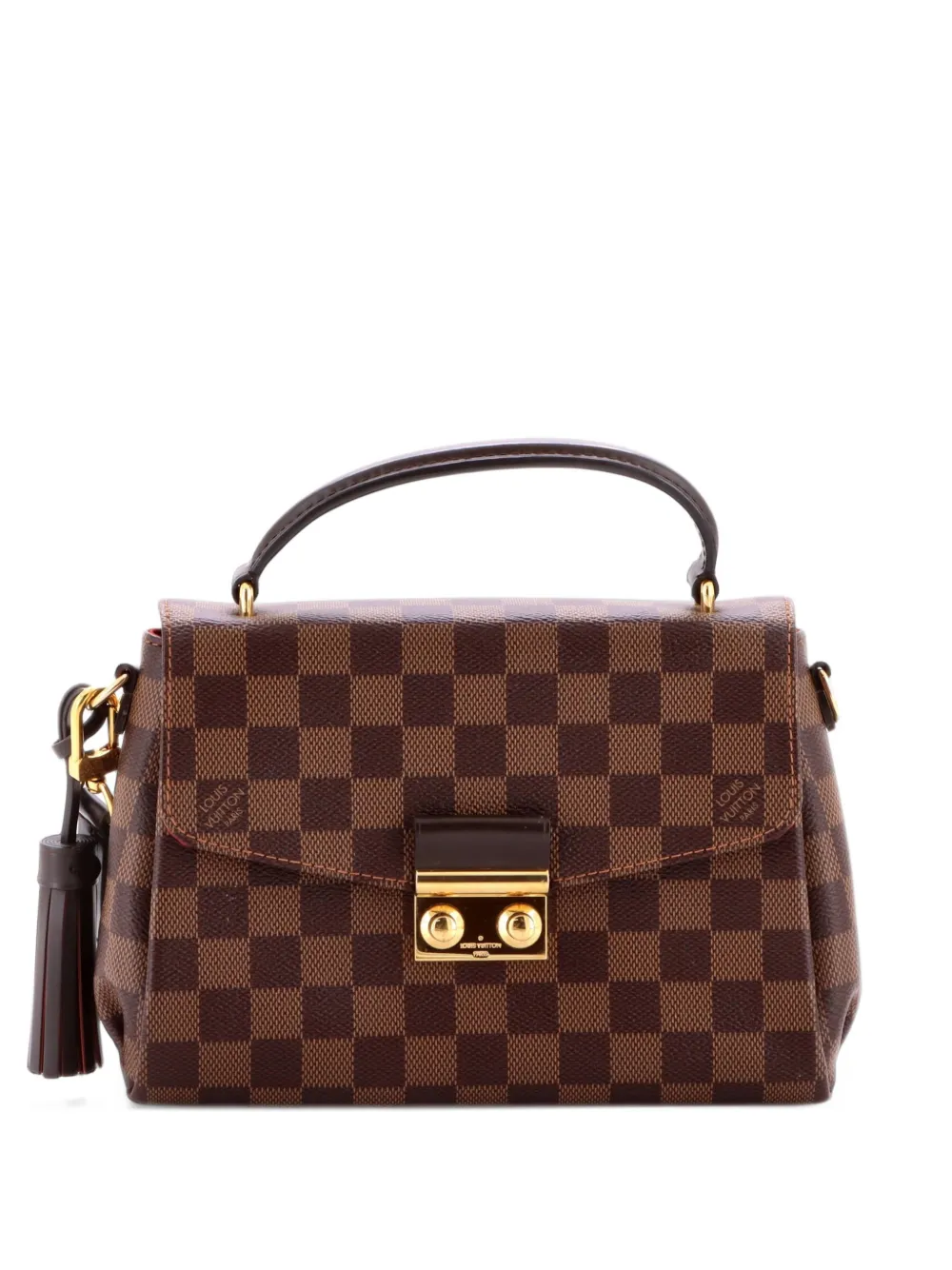 Louis Vuitton Pre-Owned Croisette Handbag Damier crossbody bag - Brown