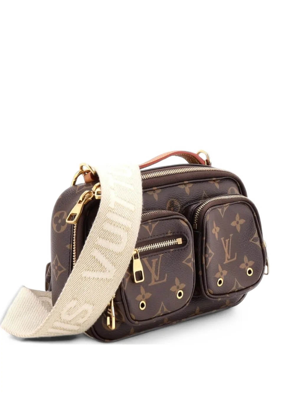 Louis Vuitton Pre-Owned Utility Monogram Canvas crossbody bag - Brown