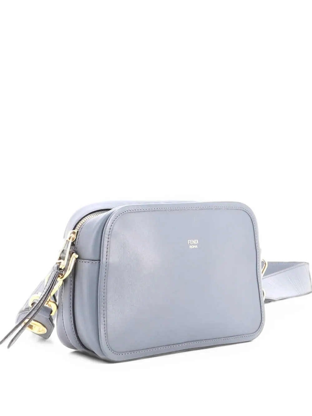 Fendi Pre-Owned F is Fendi Camera Bag Leather Small crossbody bag - Blau