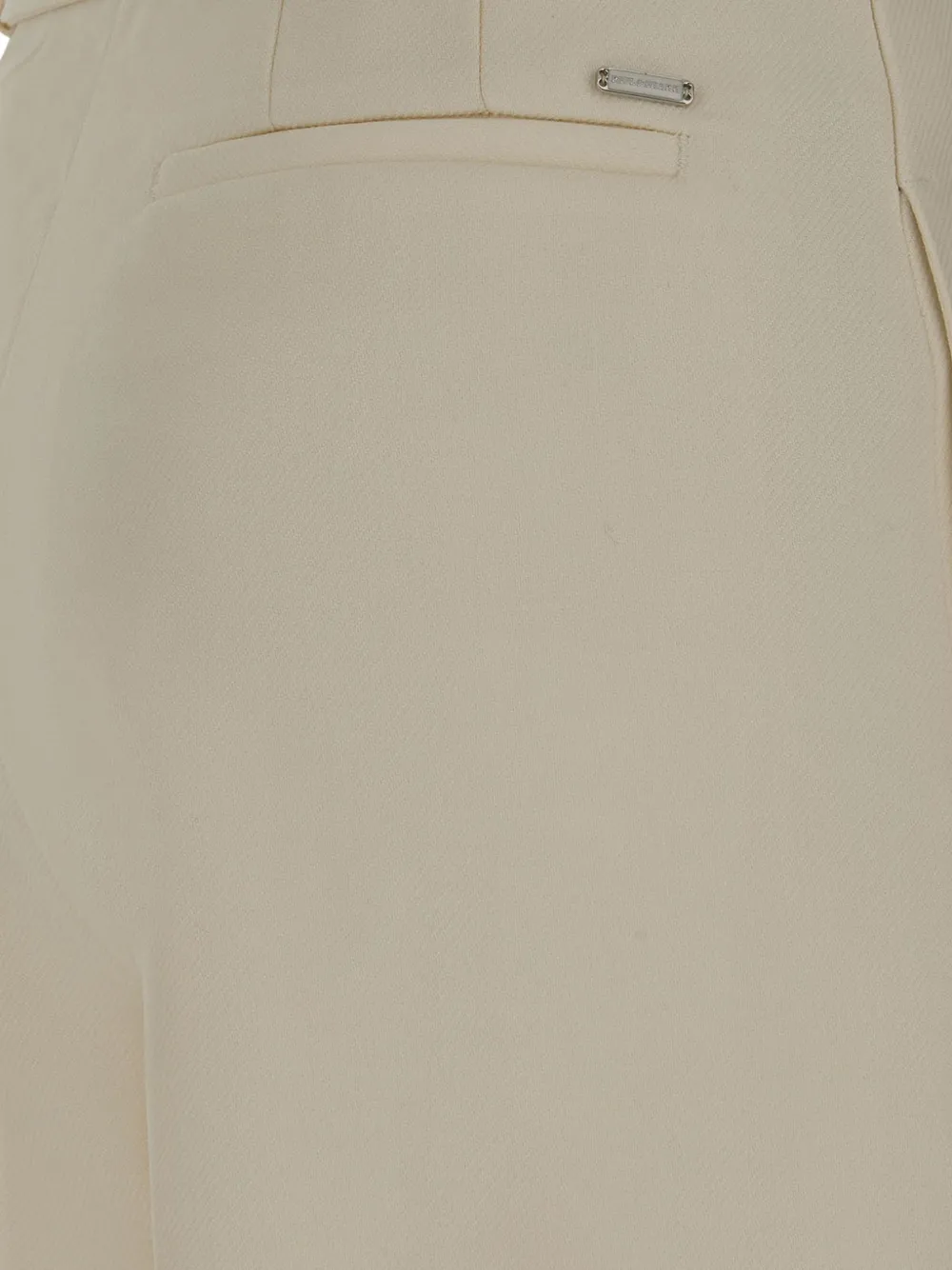 Paul & Shark belted wide-leg trousers Wit