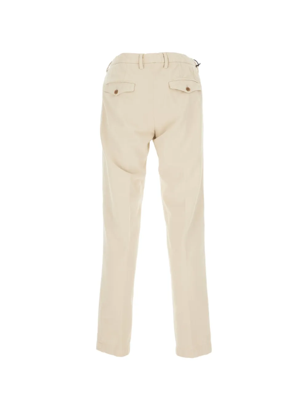 Myths pleated straight-leg trousers Beige