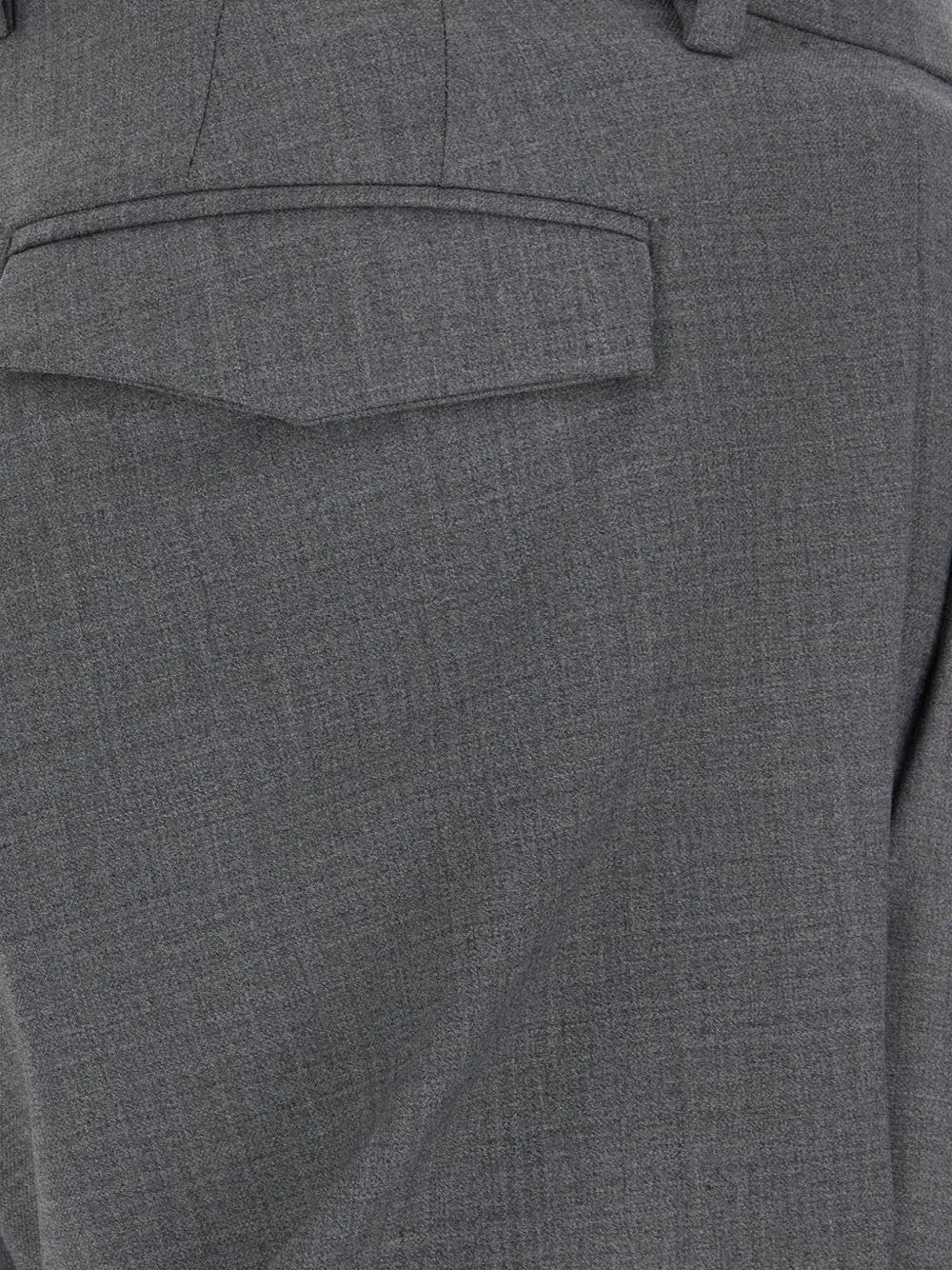 michael coal Pantalon met geplooid detail Grijs