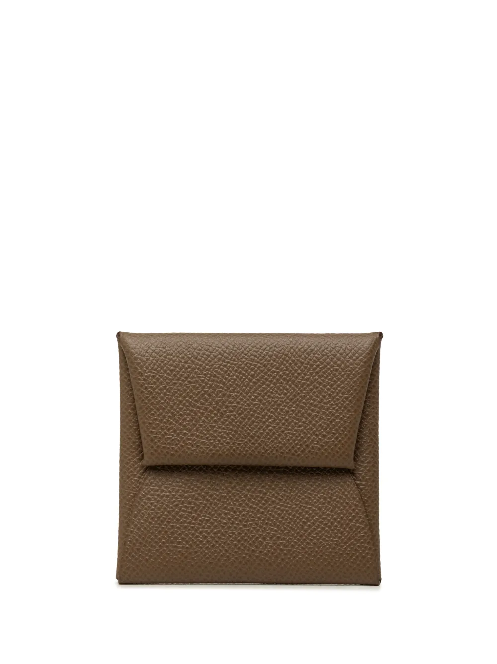 Hermès Pre-Owned 2015 Epsom Bastia Change Purse coin pouch - Braun