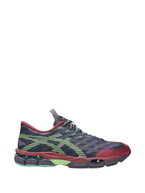 ASICS mesh woven-panel sneakers