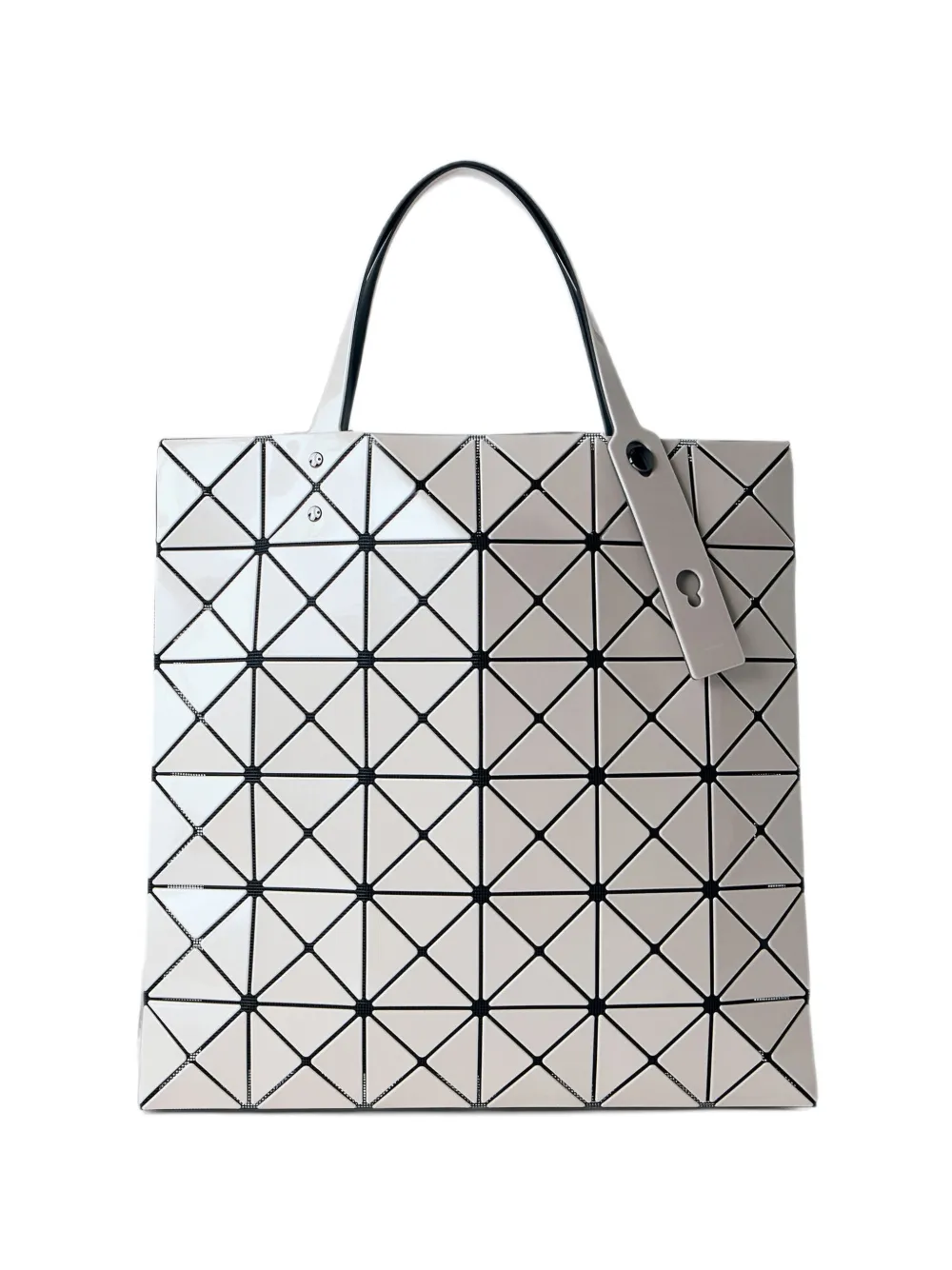 Bao Issey Miyake Lucent geometric panelled tote bag Wit