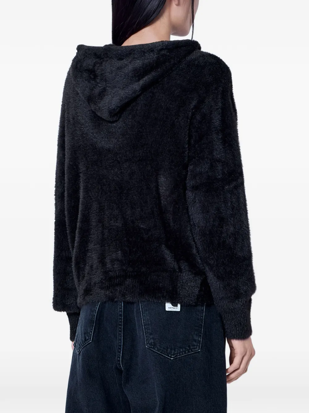 Carhartt WIP Maine Active sweater jacket Zwart