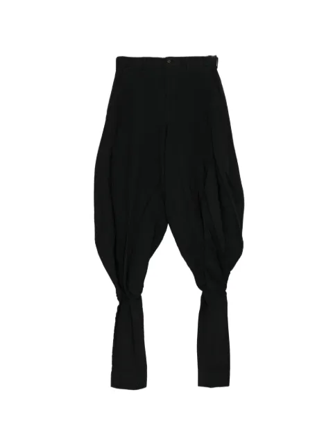 Comme des Garçons Homme Plus gathered balloon trousers